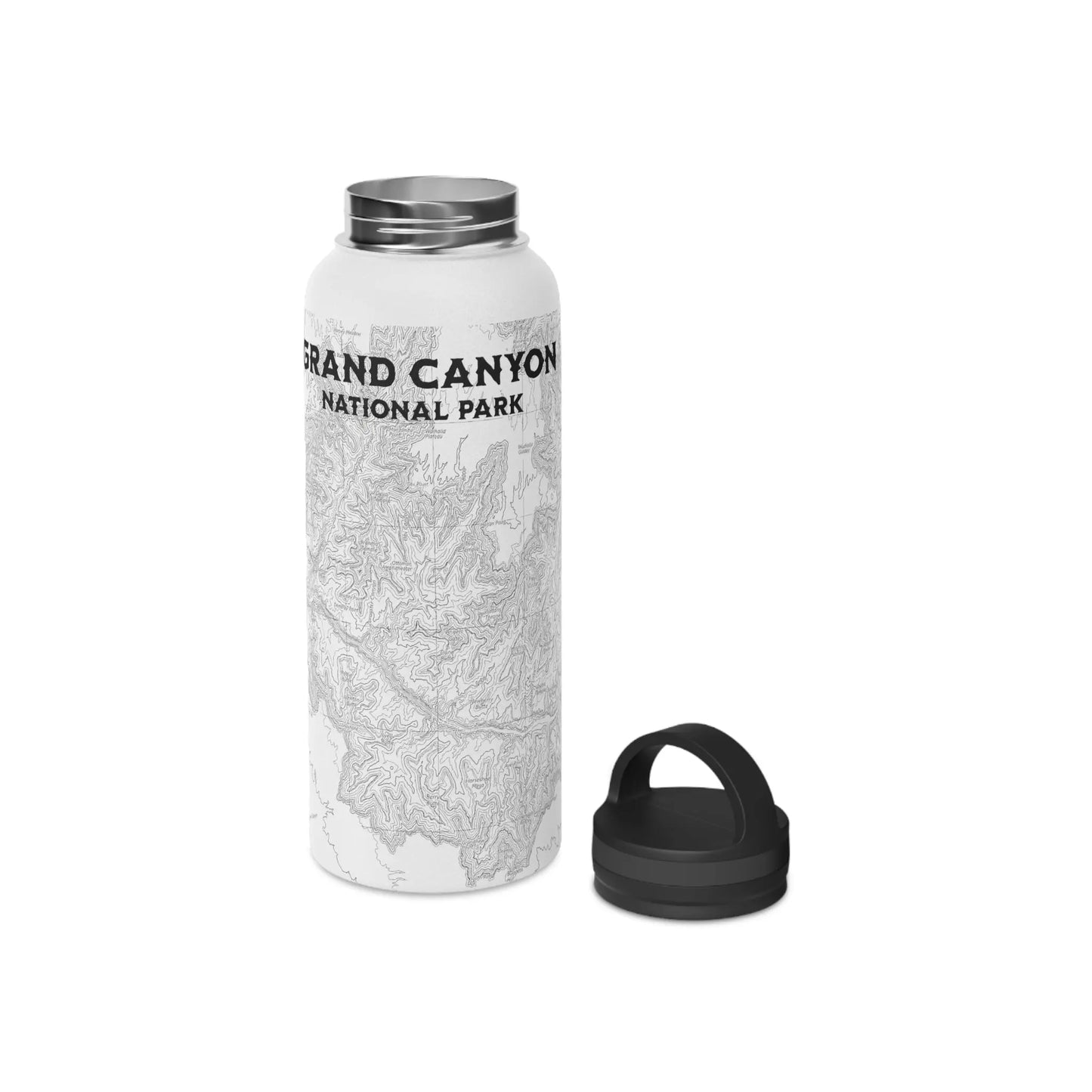 Grand Canyon National Park Stainless Steel Water Bottle (3 Sizes, 3 Lid Options) - Park Service Apparel