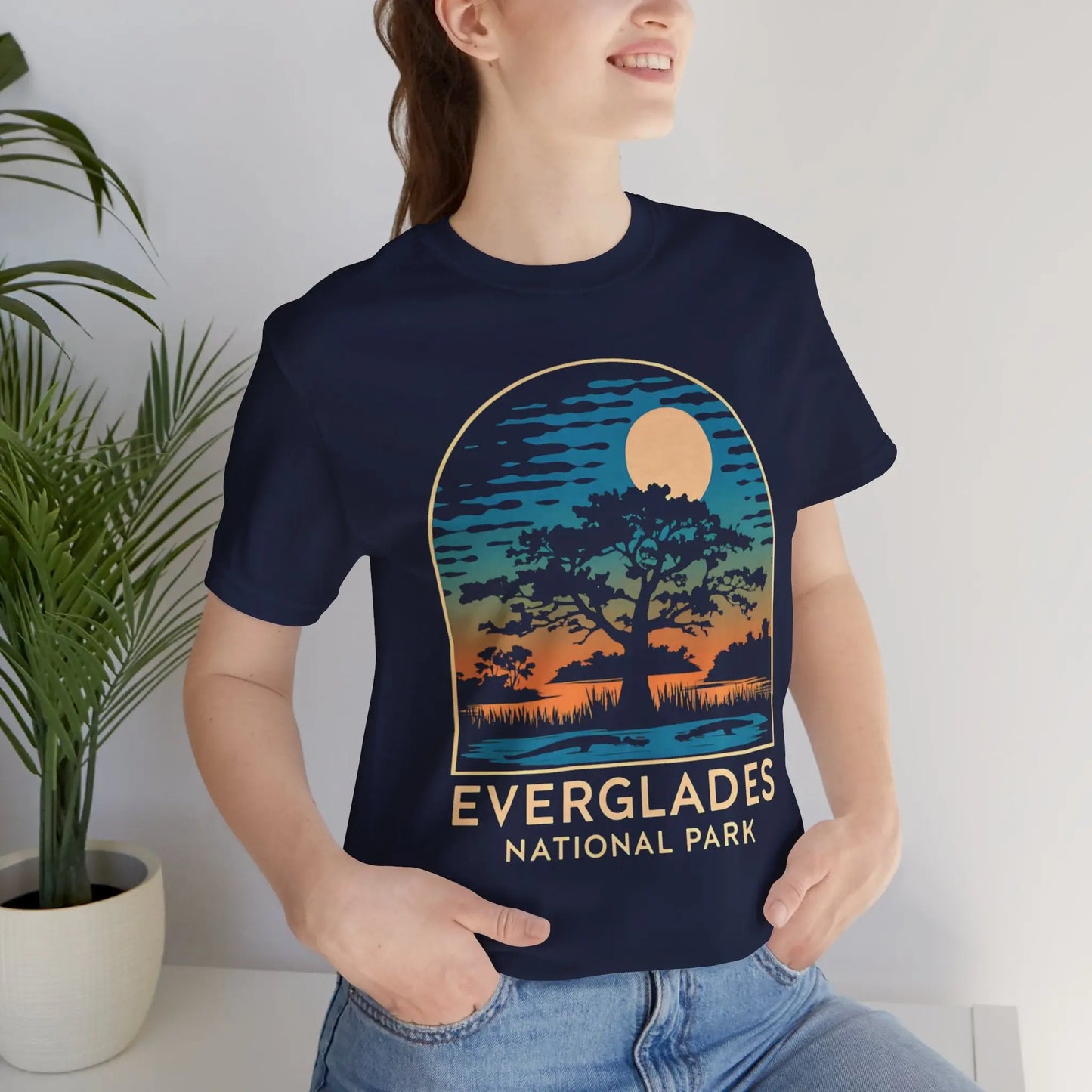 Everglades National Park Unisex Fit T-Shirt Florida Trees - Park Service Apparel