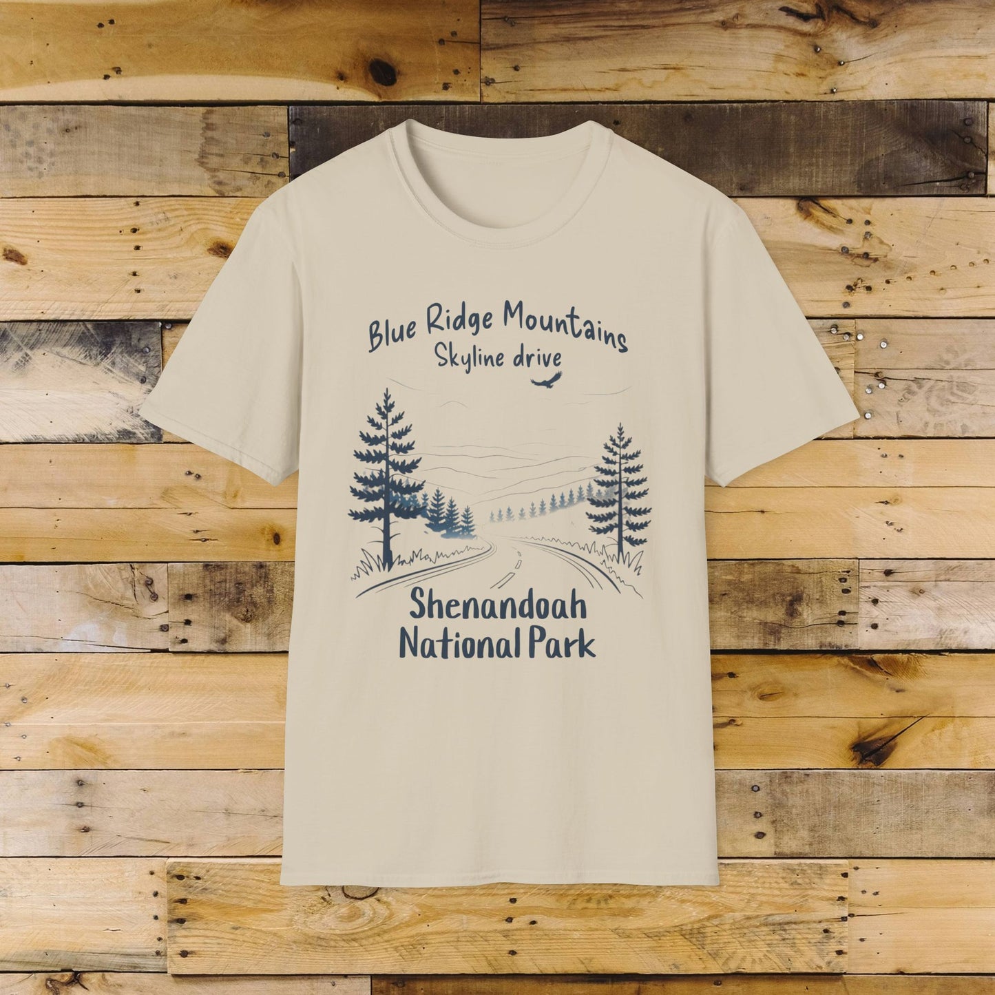 Shenandoah Blue Ridge Mountains National Park Unisex Fit Soft T-Shirt