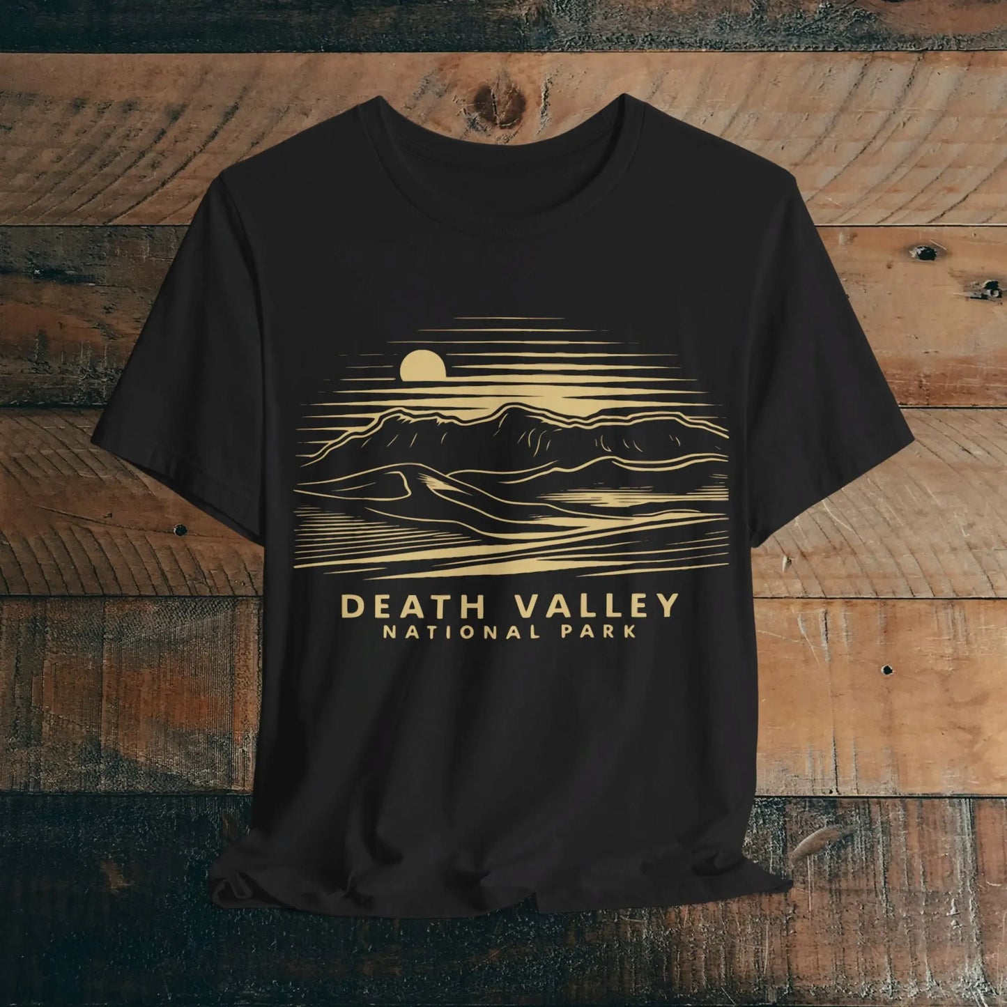 Death Valley National Park Desert Art Unisex Fit Soft T-Shirt - Park Service Apparel