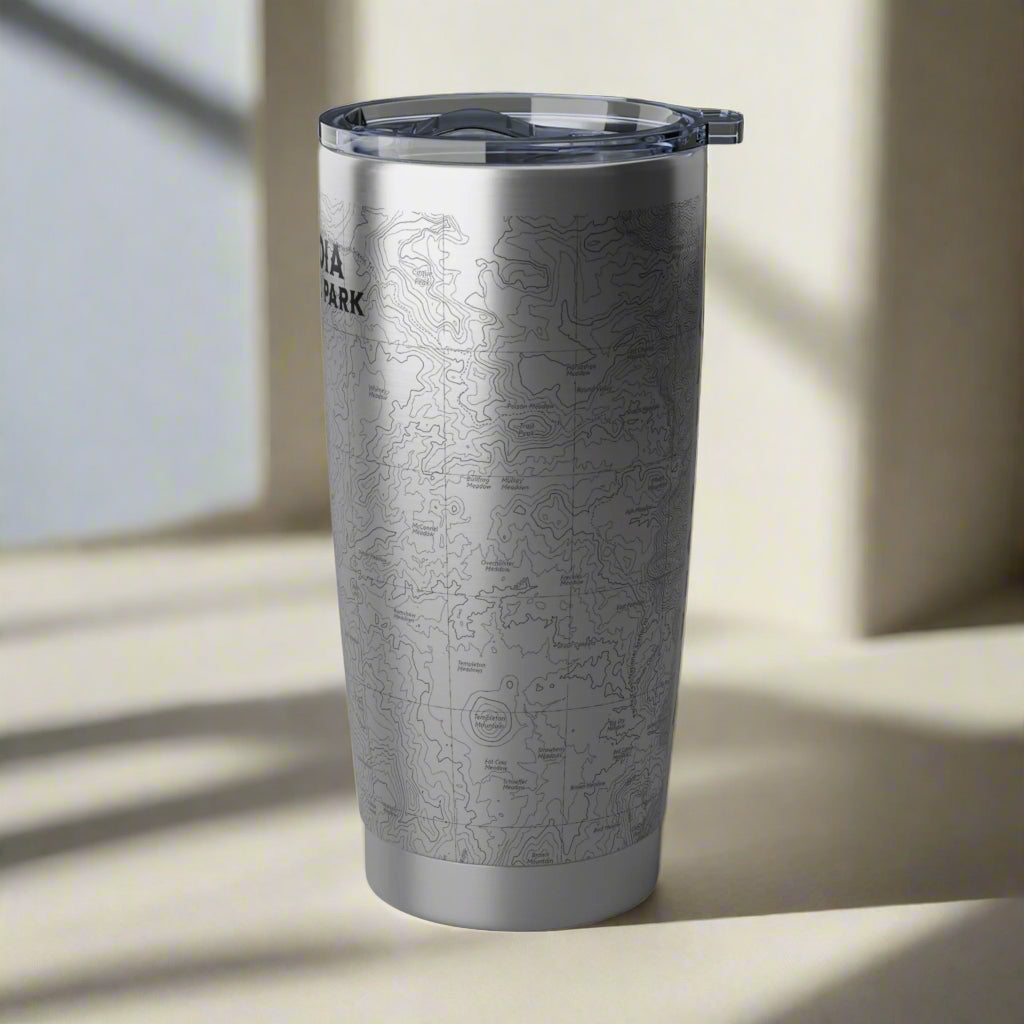 Sequoia National Park Topographic Insulated Tumbler 20oz