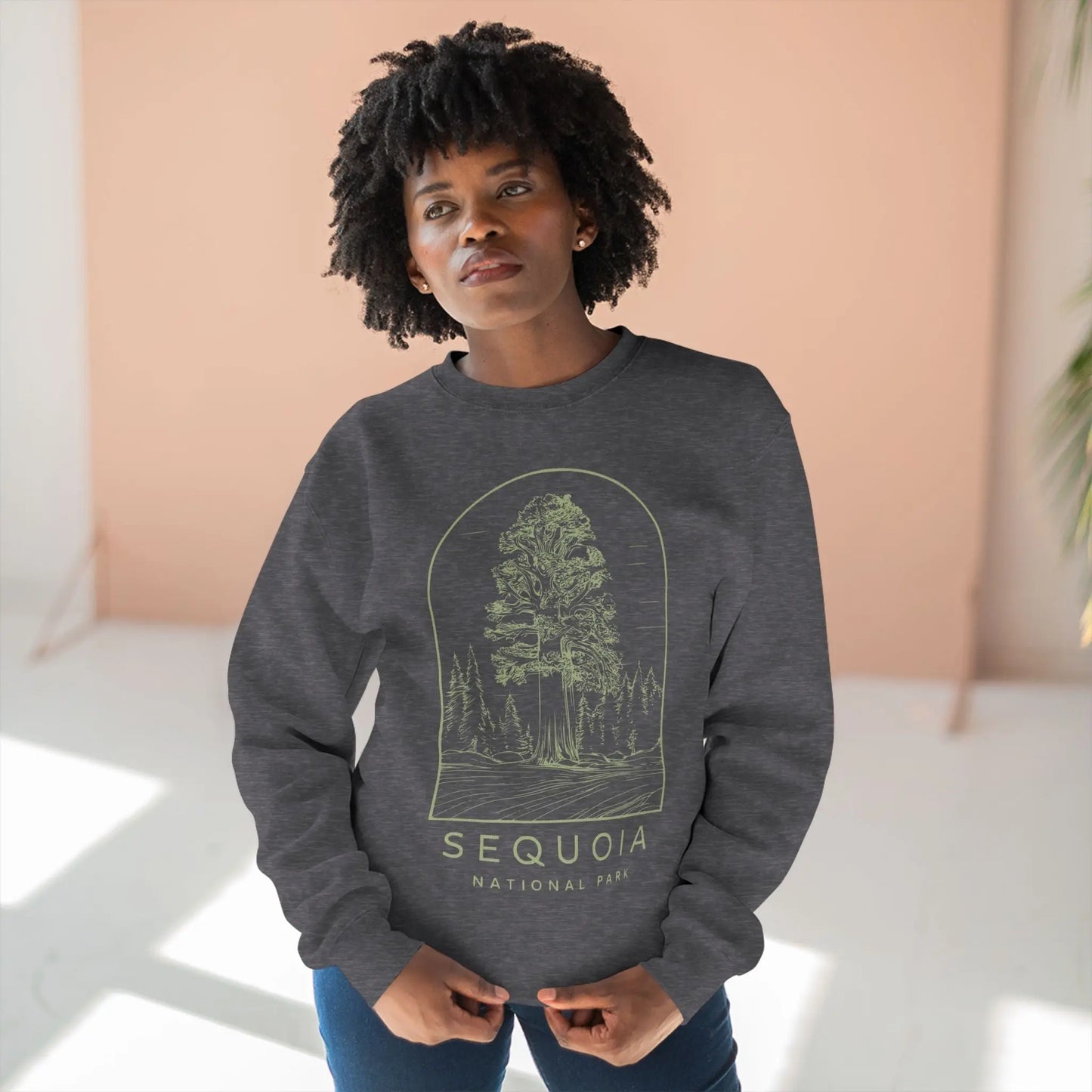 Sequoia National Park Unisex Fit Crewneck Sweatshirt - Park Service Apparel