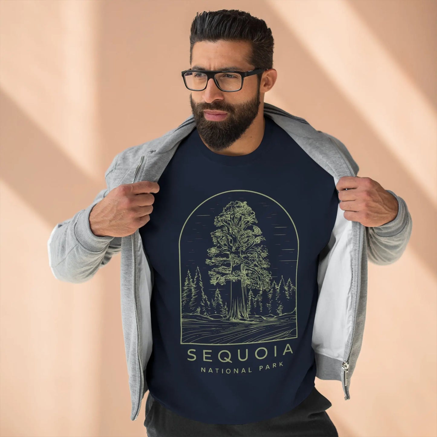 Sequoia National Park Unisex Fit Crewneck Sweatshirt - Park Service Apparel