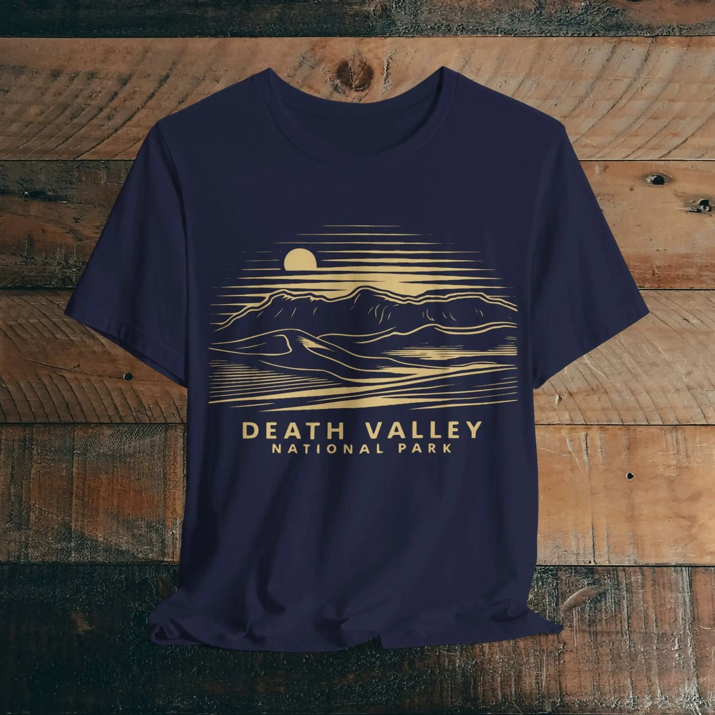 Death Valley National Park Desert Art Unisex Fit Soft T-Shirt - Park Service Apparel
