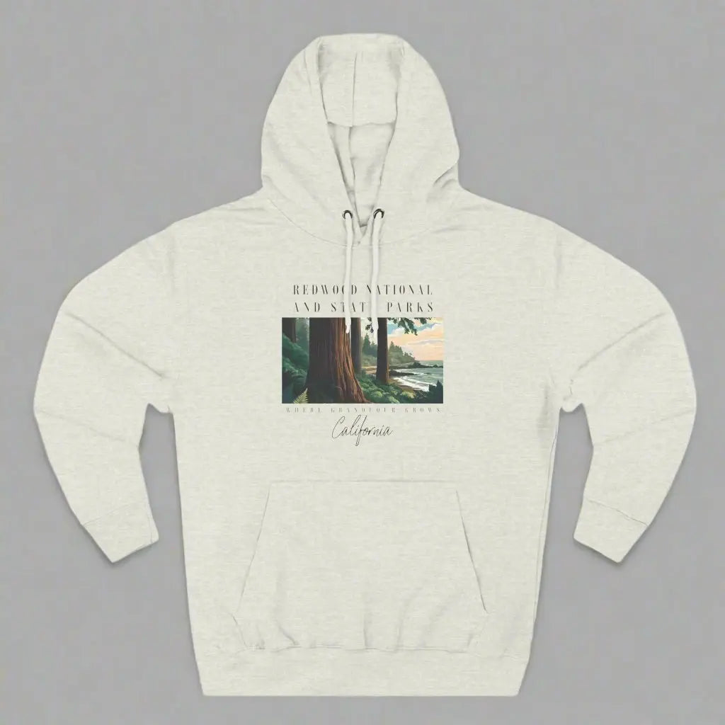 Redwood State and National Parks Unisex Fit Fleece Hoodie - Park Service Apparel