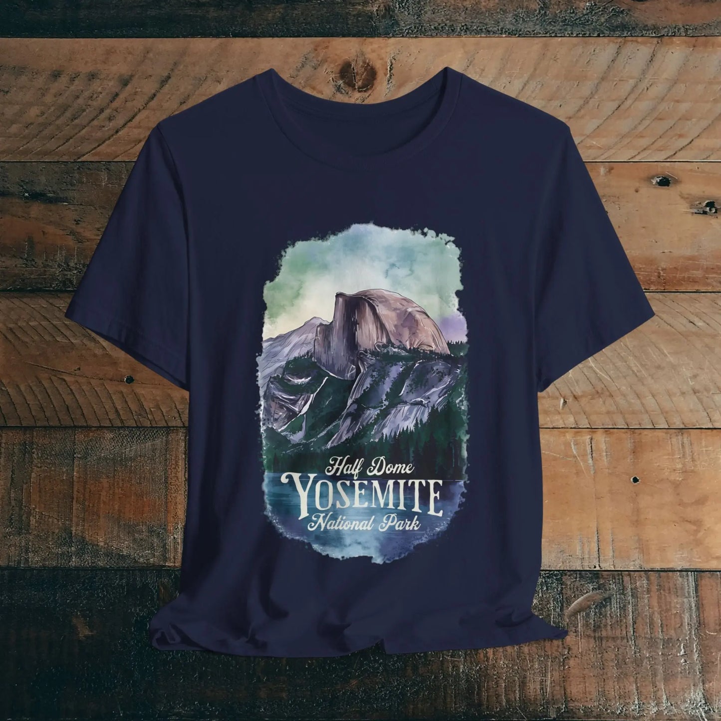 Half Dome Yosemite National Park Unisex Fit Soft T-shirt Nature Tee - Park Service Apparel