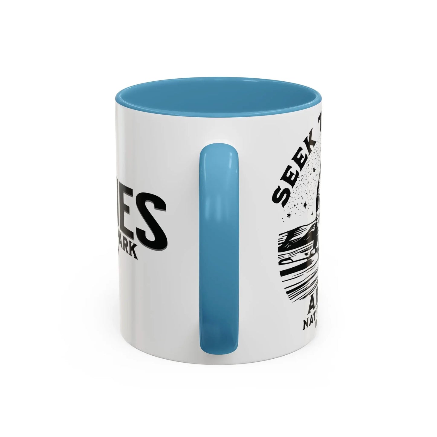 Arches National Park Coffee Mug 11oz 15oz Seek The Stars Blue Black Pink Red - Park Service Apparel