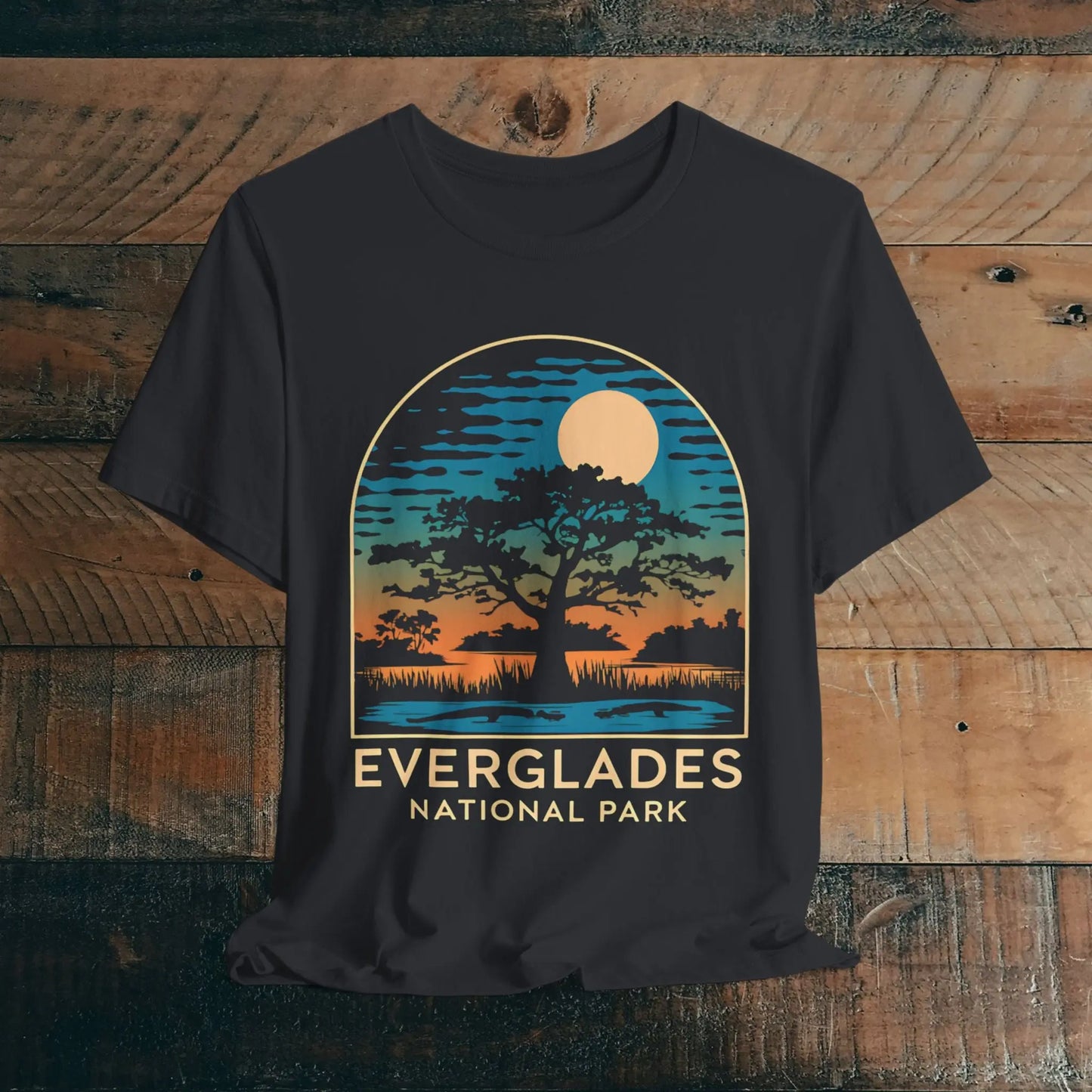 Everglades National Park Unisex Fit T-Shirt Florida Trees - Park Service Apparel