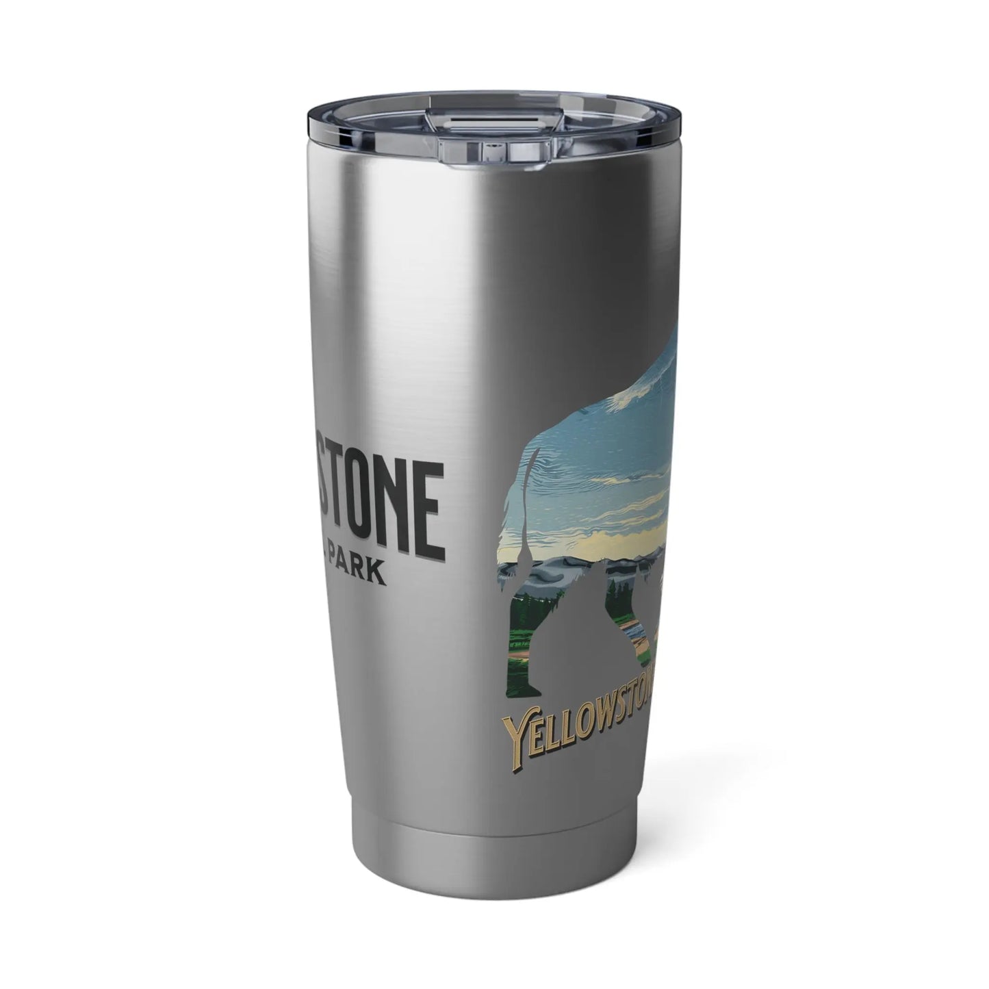 Yellowstone National Park Insulated 20oz Tumbler Buffalo Geyser - Park Service Apparel