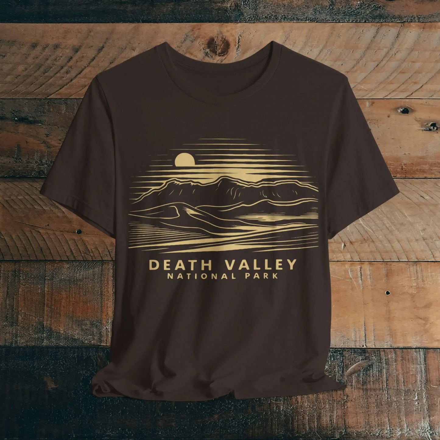 Death Valley National Park Desert Art Unisex Fit Soft T-Shirt - Park Service Apparel