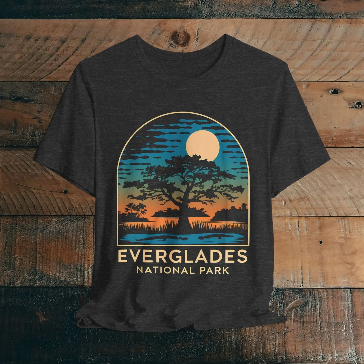 Everglades National Park Unisex Fit T-Shirt Florida Trees - Park Service Apparel