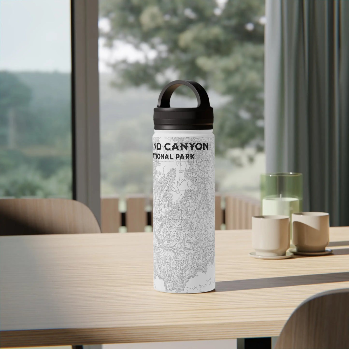Grand Canyon National Park Stainless Steel Water Bottle (3 Sizes, 3 Lid Options) - Park Service Apparel