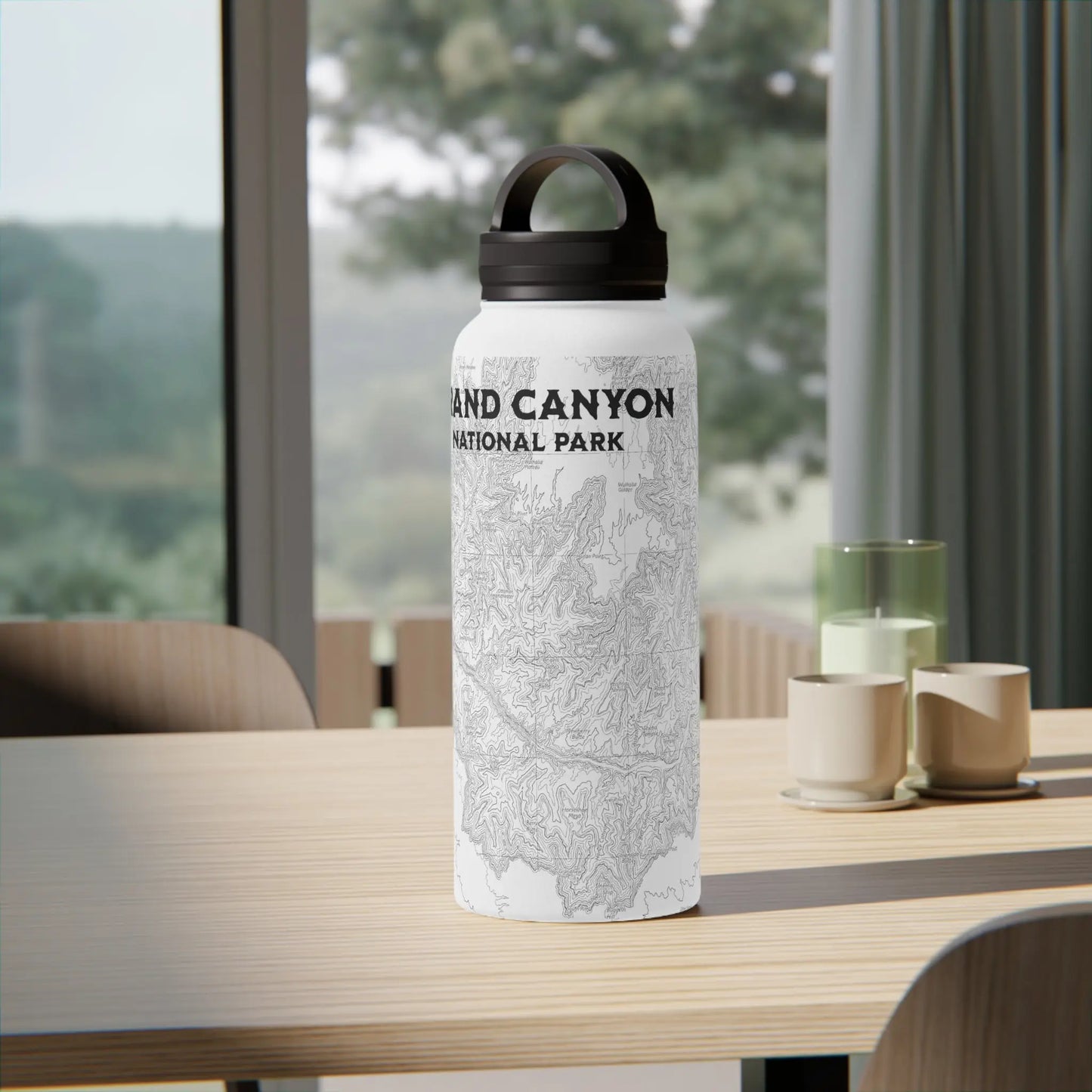 Grand Canyon National Park Stainless Steel Water Bottle (3 Sizes, 3 Lid Options) - Park Service Apparel