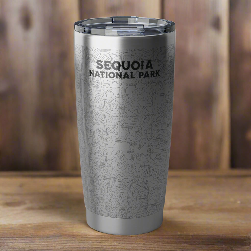 Sequoia National Park Topographic Insulated Tumbler 20oz