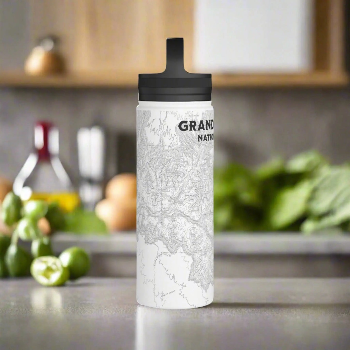 Grand Canyon National Park Stainless Steel Water Bottle (3 Sizes, 3 Lid Options) - Park Service Apparel