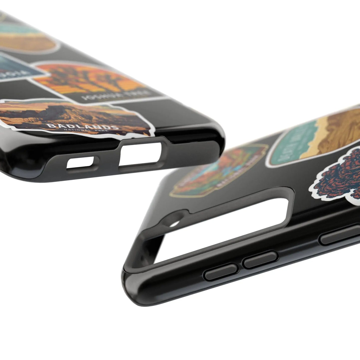Custom National Park Sticker Style Printed Phone Case Personalize Your Phone Protector (iPhone 7-15) (Galaxy 21-24) - Park Service Apparel