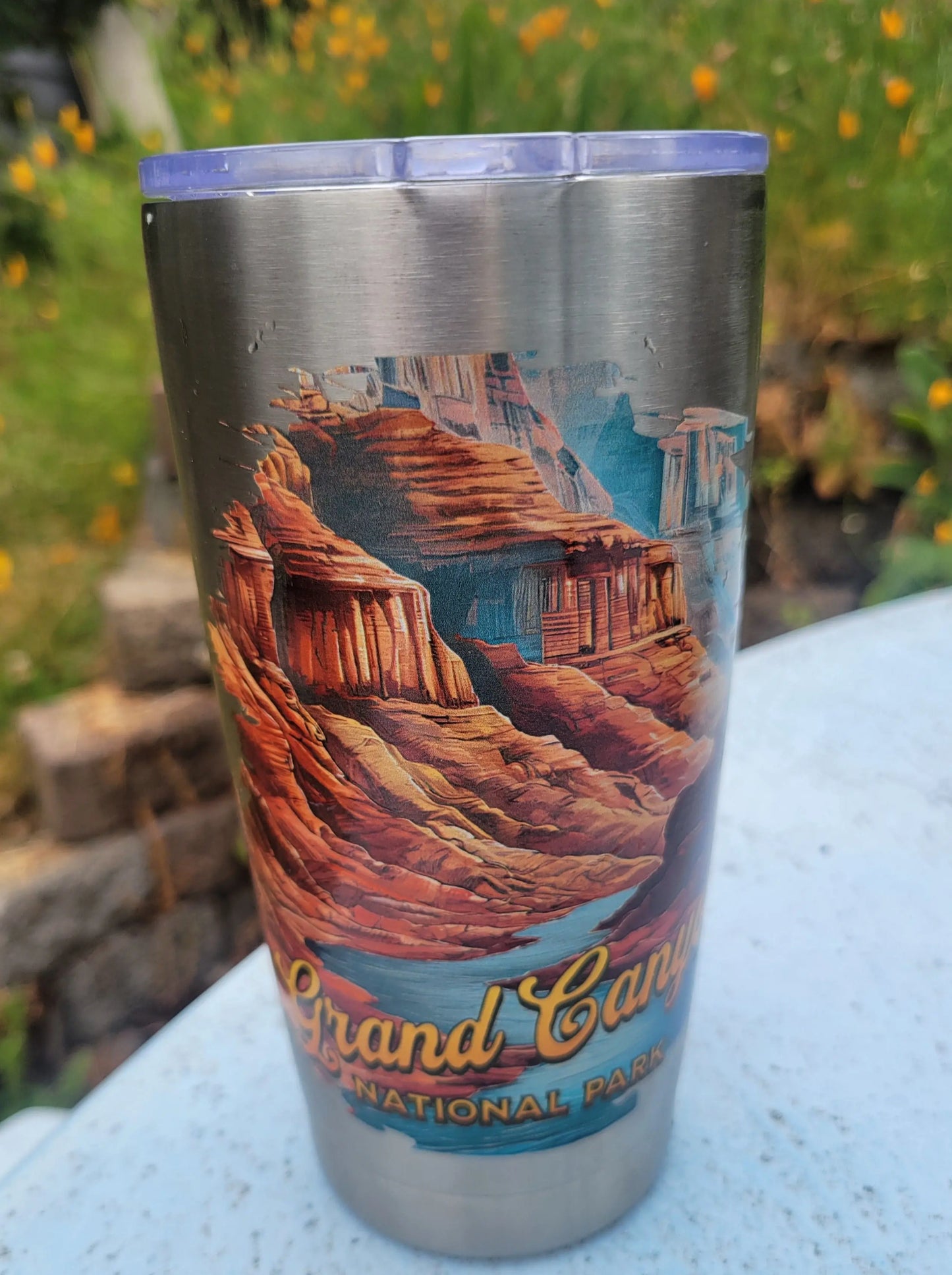 Grand Canyon National Park 20oz Tumbler Stainless Steel Insulated Sealed Top - Park Service Apparel
