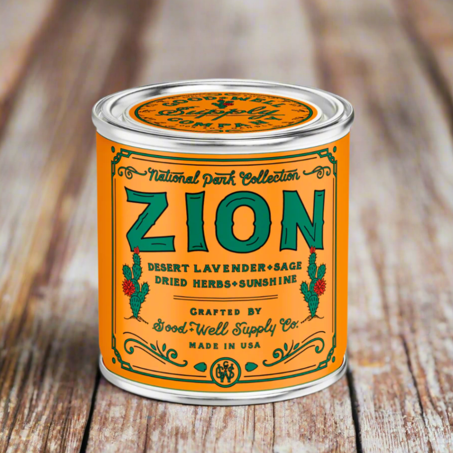 Zion National Park Candle Good & Well Supply Co