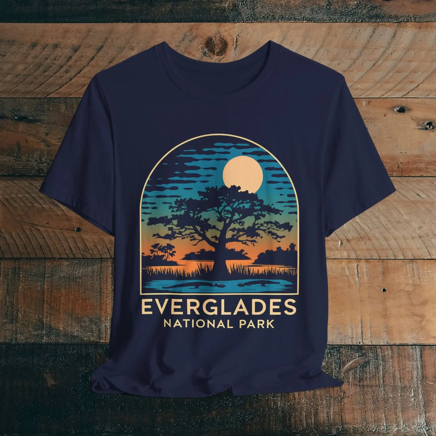 Everglades National Park Unisex Fit T-Shirt Florida Trees - Park Service Apparel