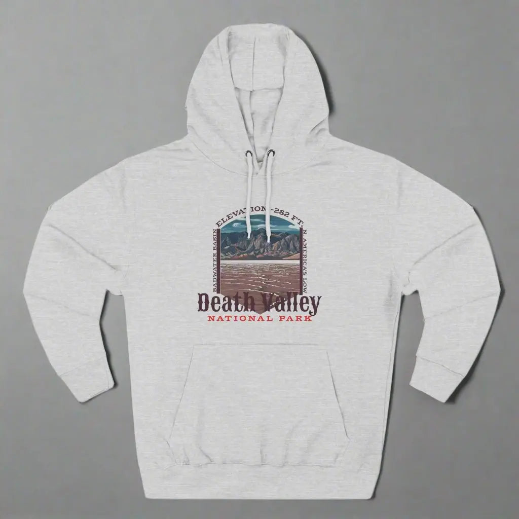 Death Valley National Park Unisex Fit Fleece Hoodie Badwater Basin - Park Service Apparel