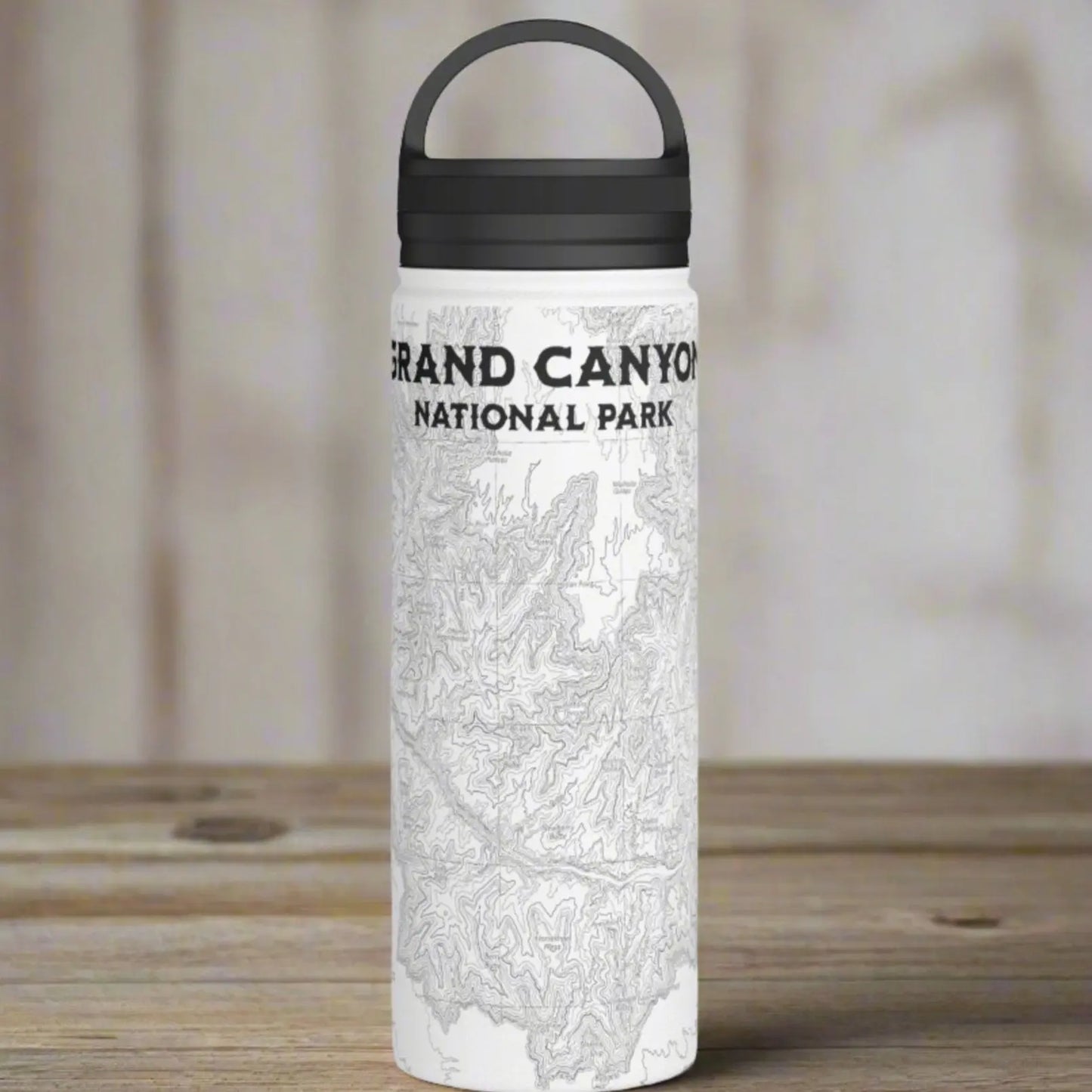 Grand Canyon National Park Stainless Steel Water Bottle (3 Sizes, 3 Lid Options) - Park Service Apparel