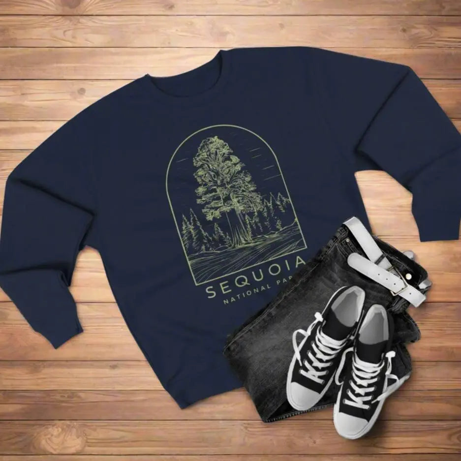 Sequoia National Park Unisex Fit Crewneck Sweatshirt - Park Service Apparel