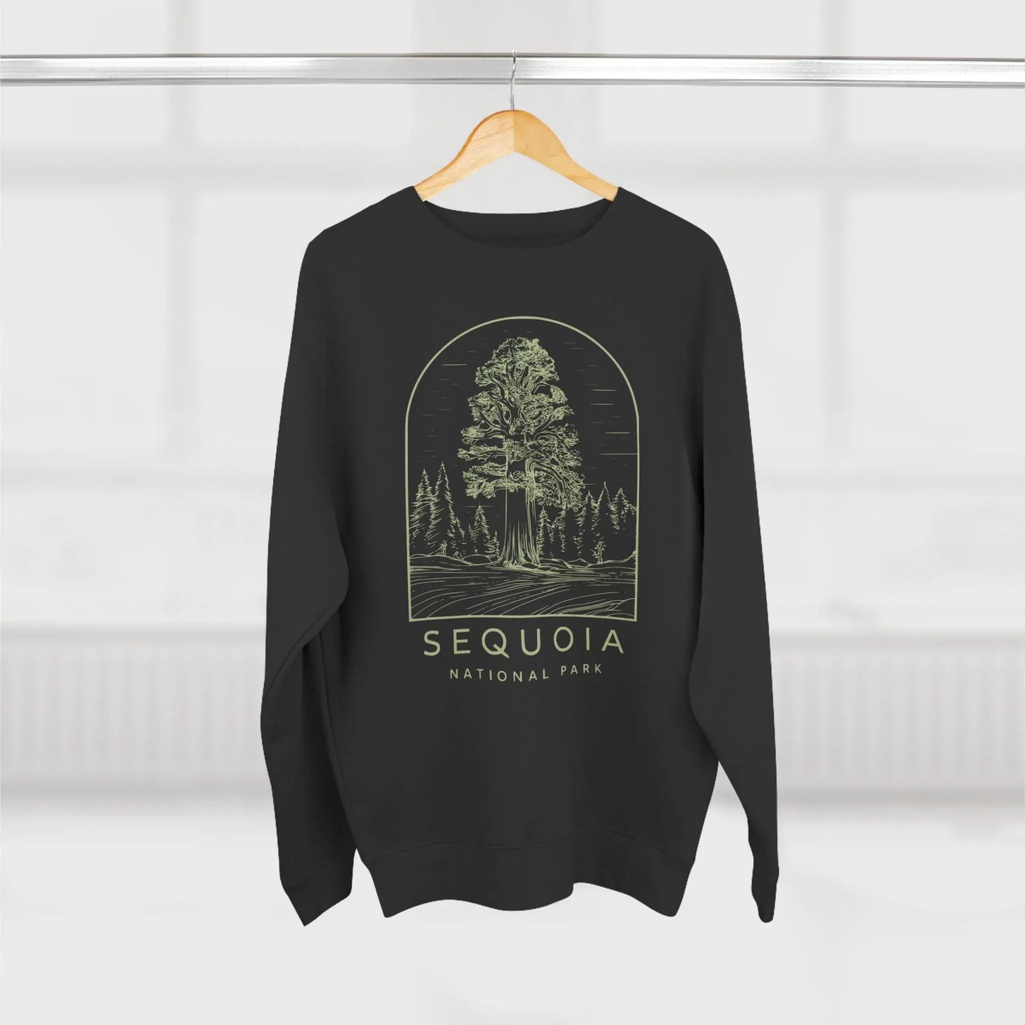 Sequoia National Park Unisex Fit Crewneck Sweatshirt - Park Service Apparel