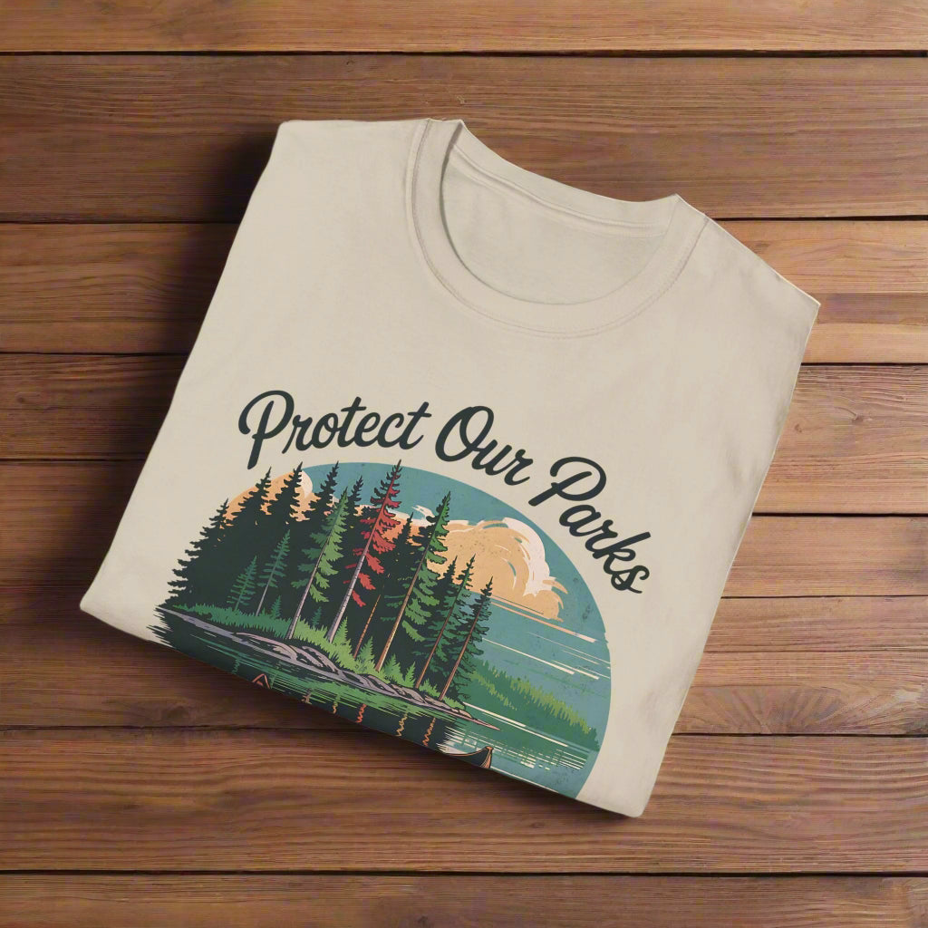 Protect Our Parks Voyageurs National Park Unisex Fit Soft T-Shirt Printify