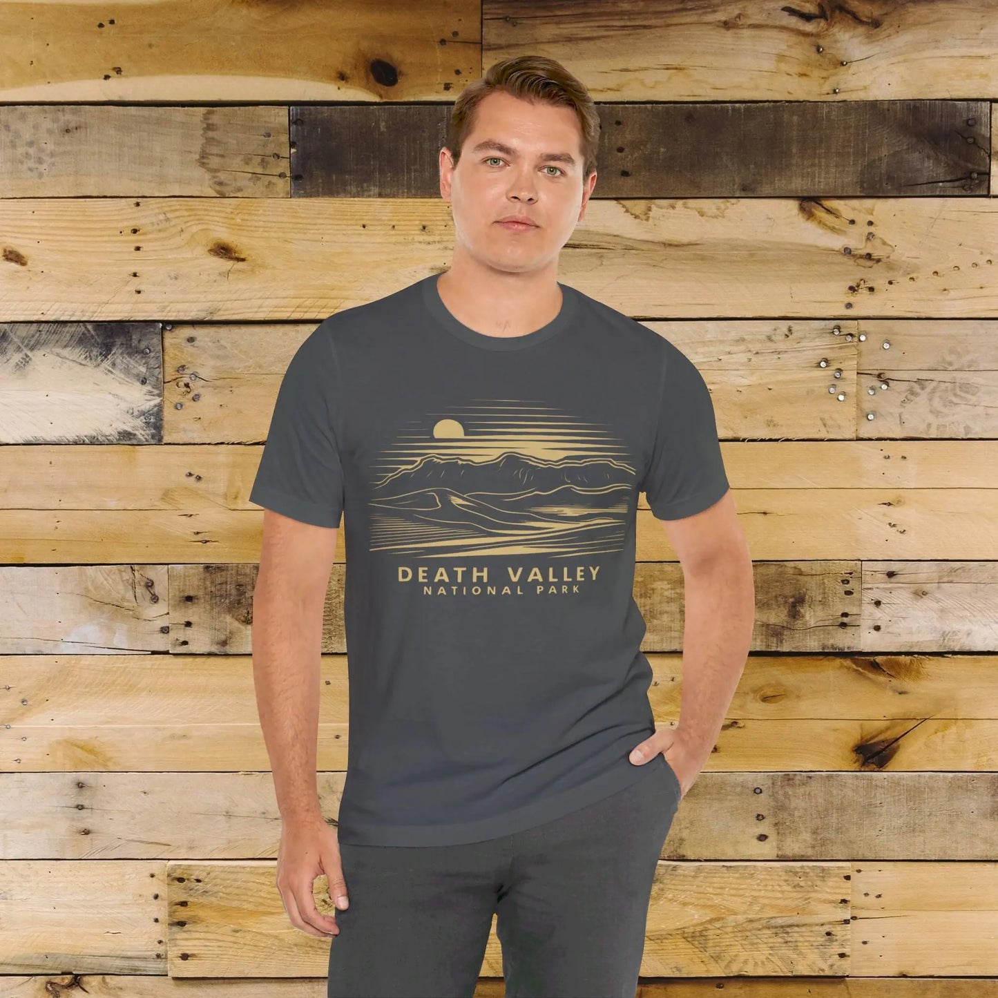 Death Valley National Park Desert Art Unisex Fit Soft T-Shirt - Park Service Apparel