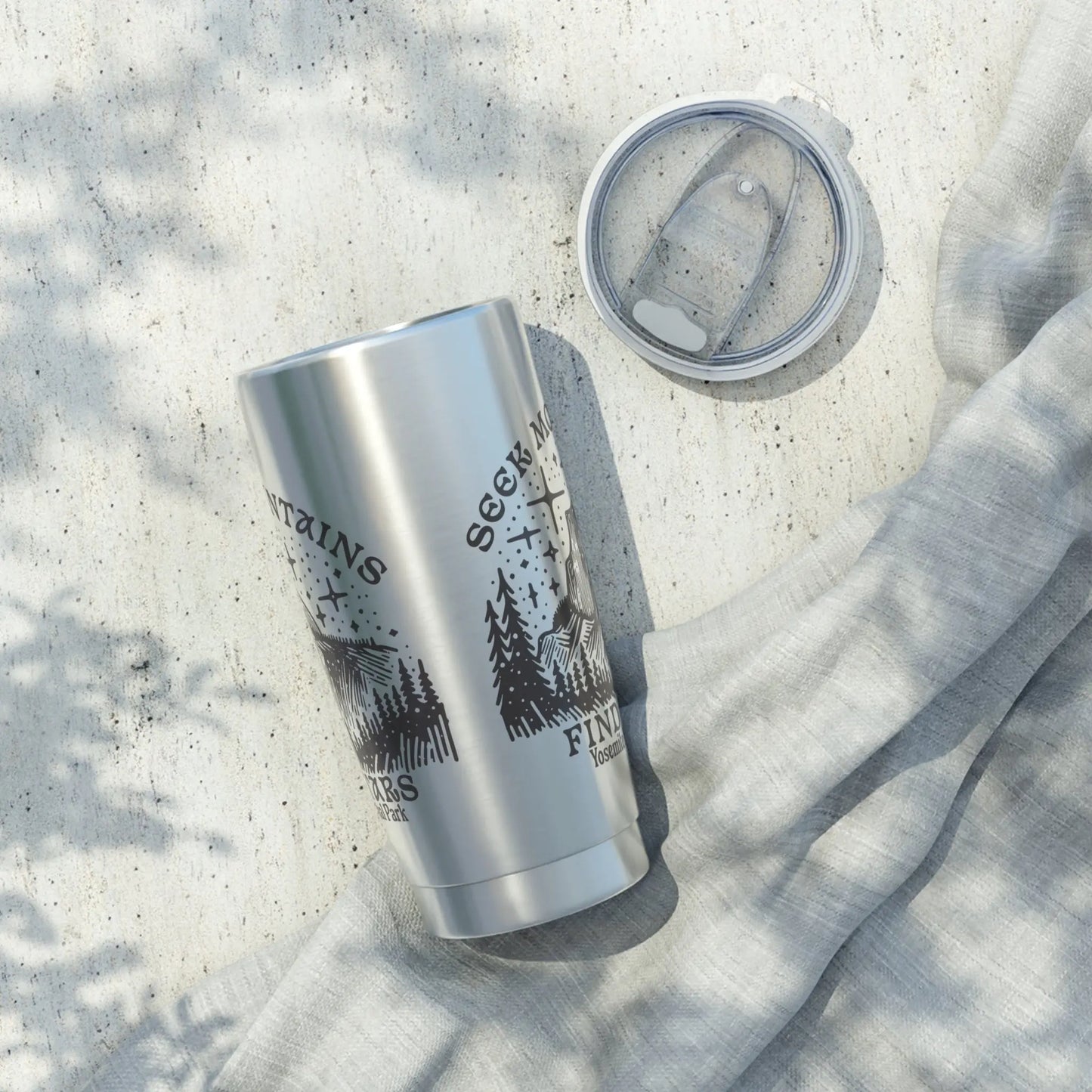 Yosemite National Park Insulated 20oz Tumbler Seek Mountains Find Stars - Park Service Apparel
