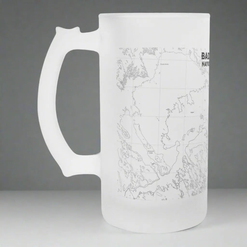 Badlands National Park Topographic Pint Mug - Park Service Apparel