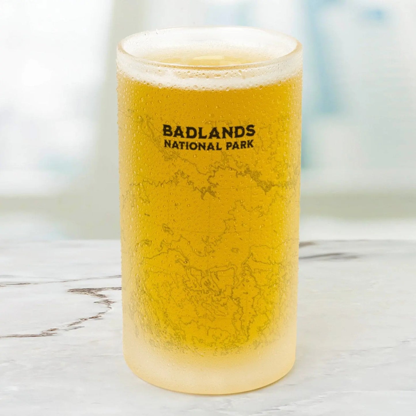Badlands National Park Topographic Pint Mug - Park Service Apparel
