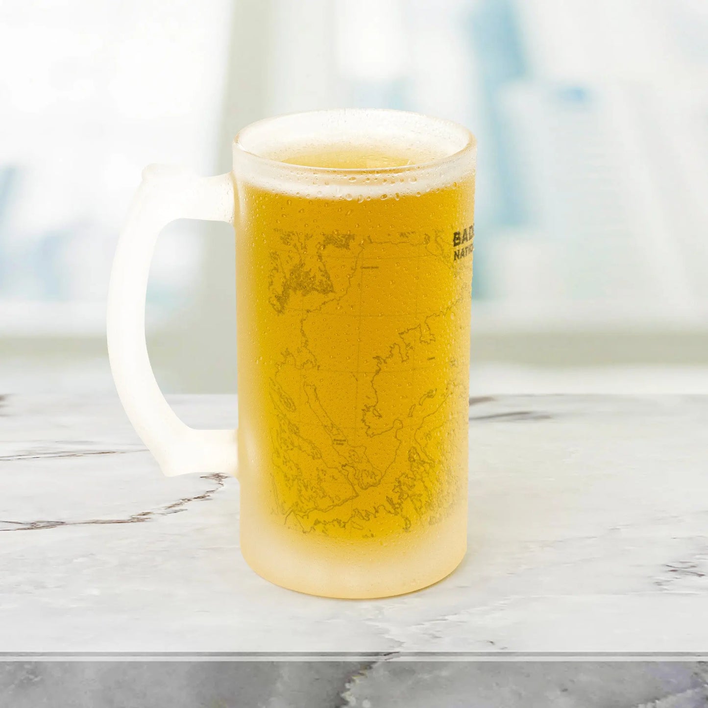 Badlands National Park Topographic Pint Mug - Park Service Apparel