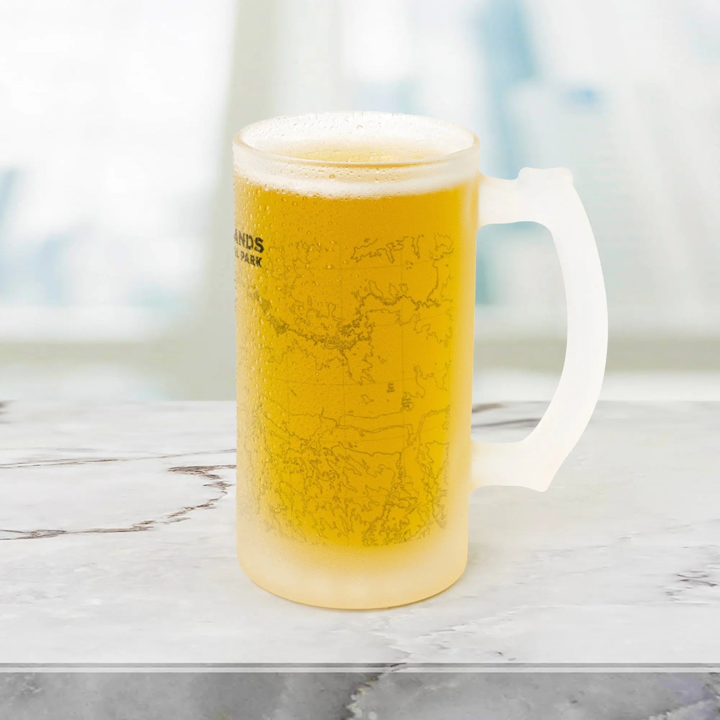 Badlands National Park Topographic Pint Mug - Park Service Apparel