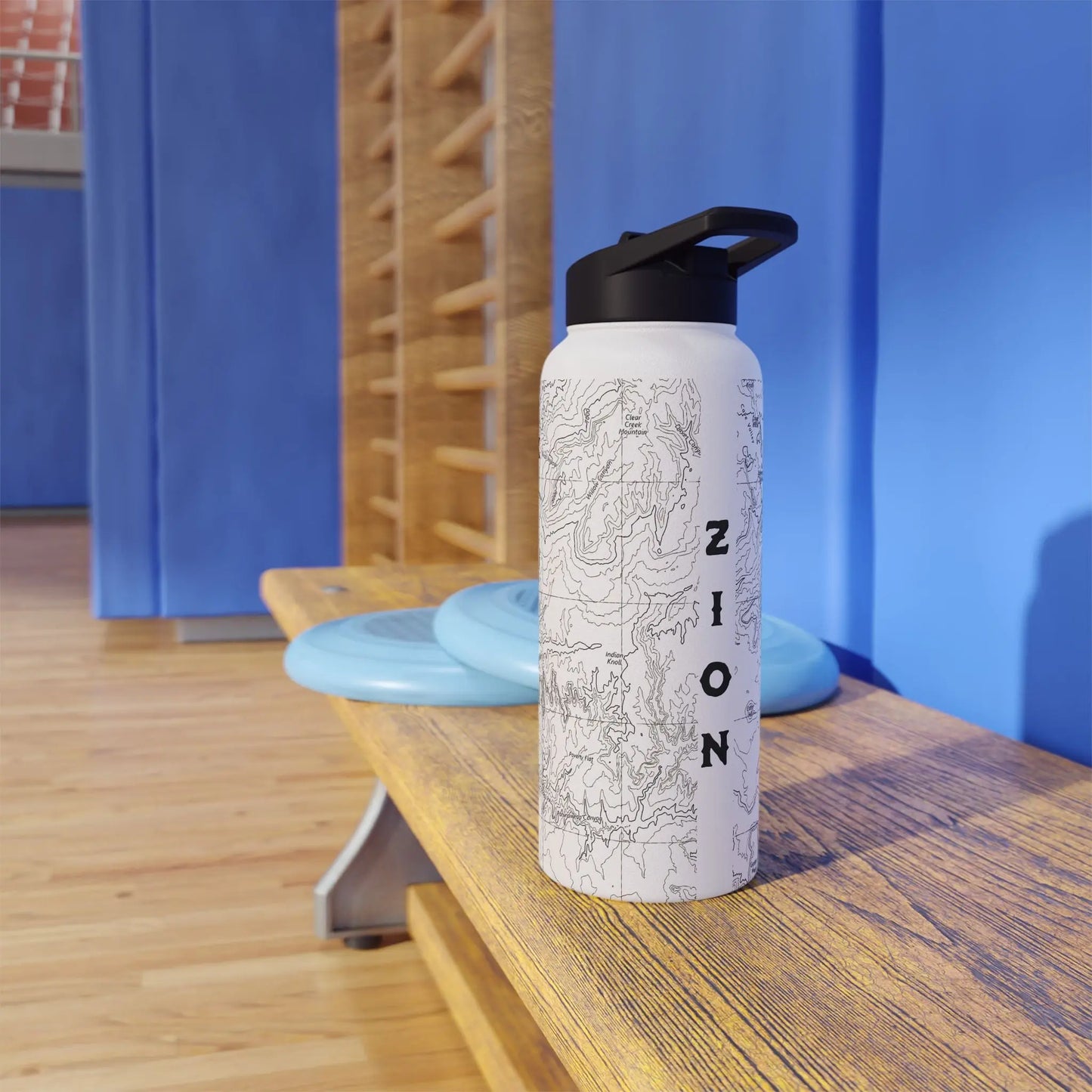 Zion National Park Insulated Stainless Steel Water Bottle (3 Sizes, 3 Lid Options) - Park Service Apparel