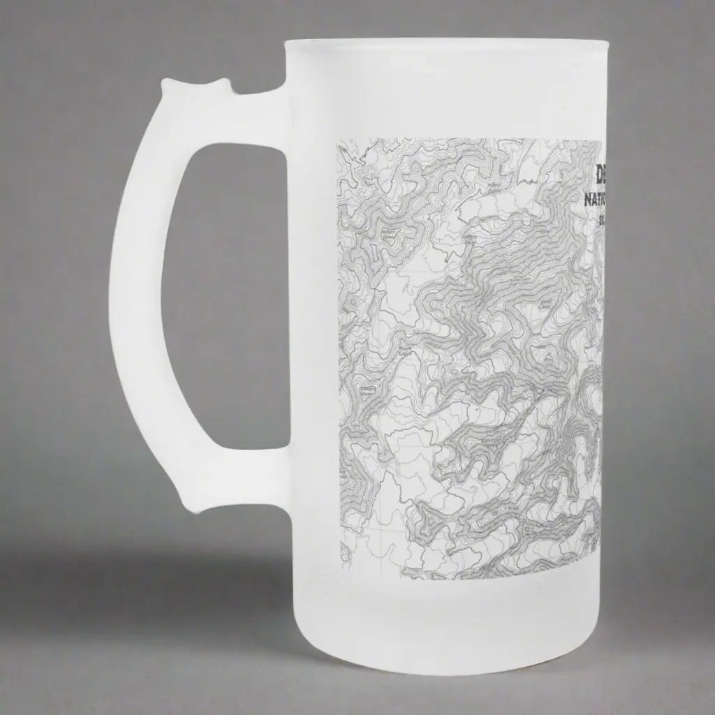 Denali National Park Topographic Pint Mug - Park Service Apparel