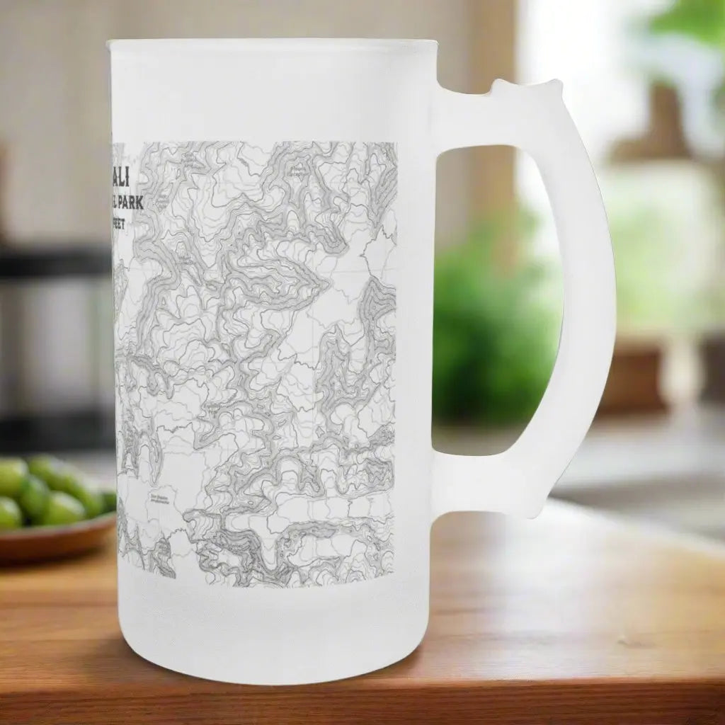Denali National Park Topographic Pint Mug - Park Service Apparel