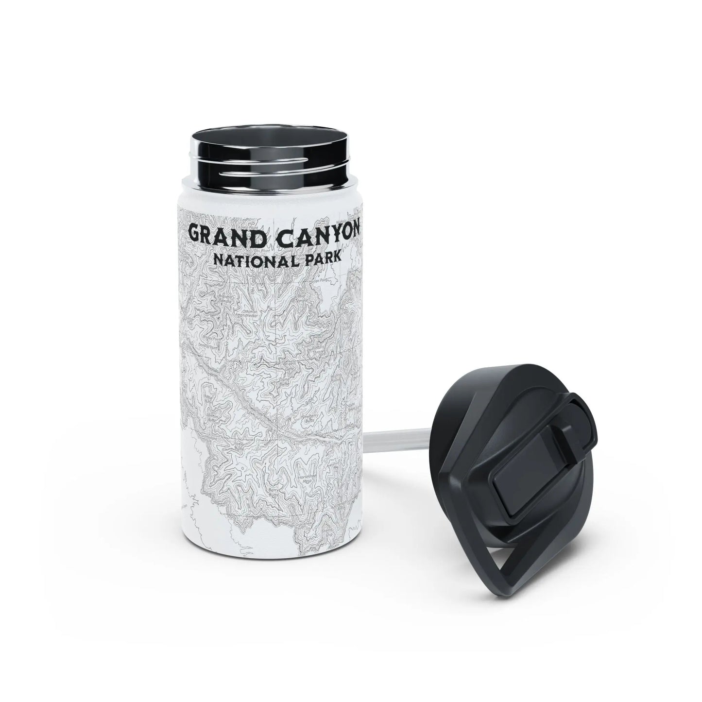 Grand Canyon National Park Stainless Steel Water Bottle (3 Sizes, 3 Lid Options) - Park Service Apparel