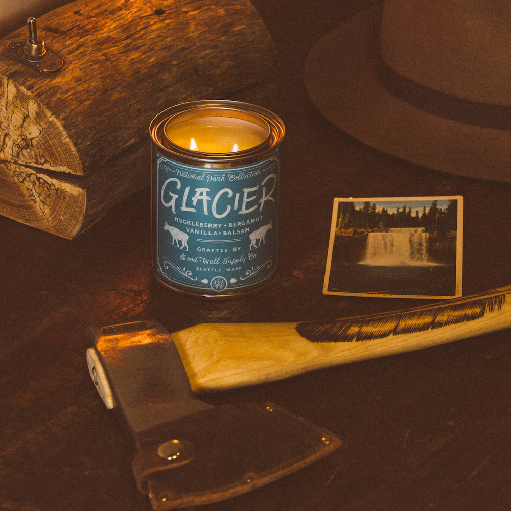 Glacier National Park Candle Good & Well Supply Co