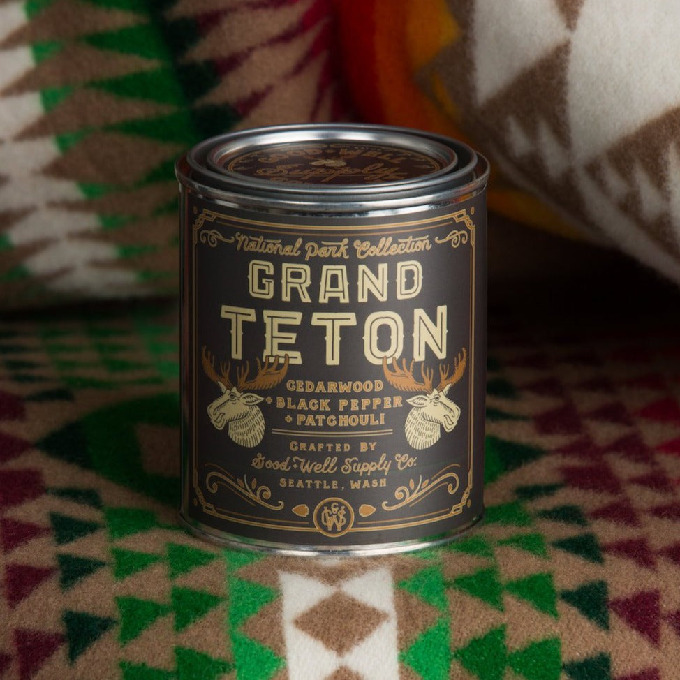 Grand Teton National Park Candle Good & Well Supply Co