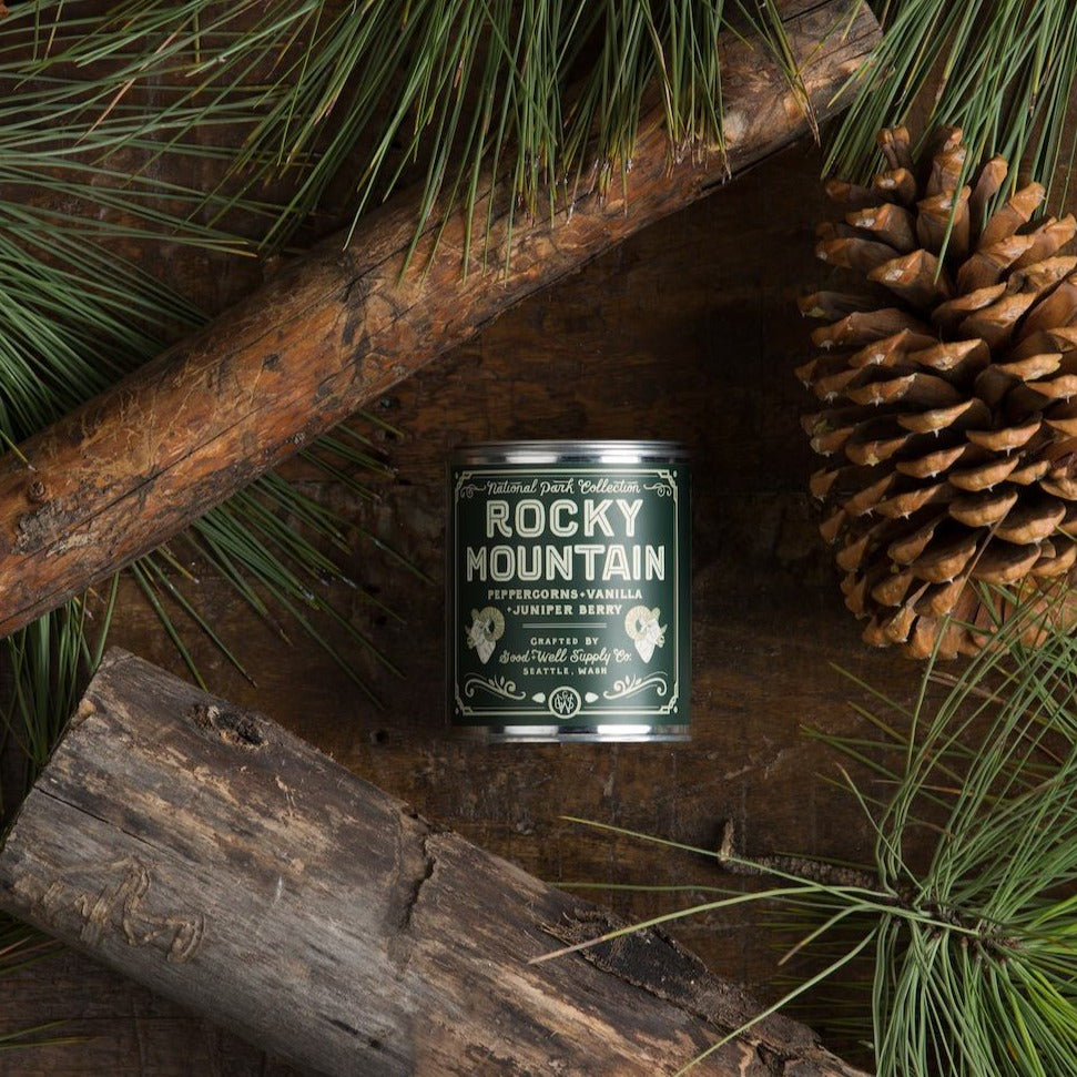 Rocky Mountain National Park Candle Good & Well Supply Co
