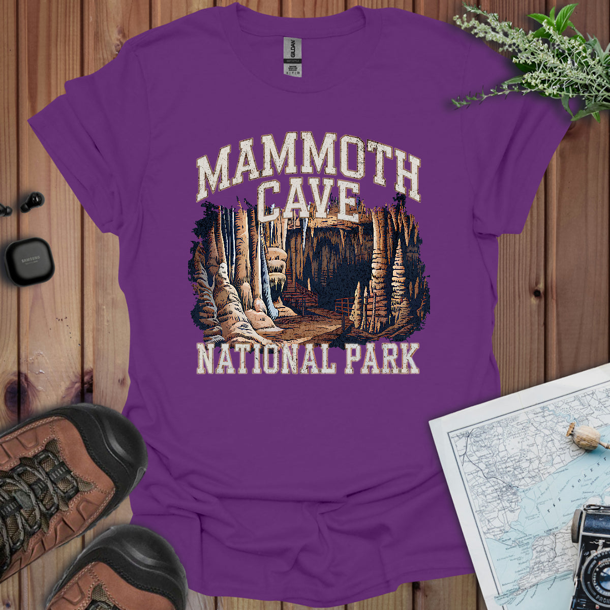 Mammoth Cave National Park Unisex Fit Soft T-Shirt Printify