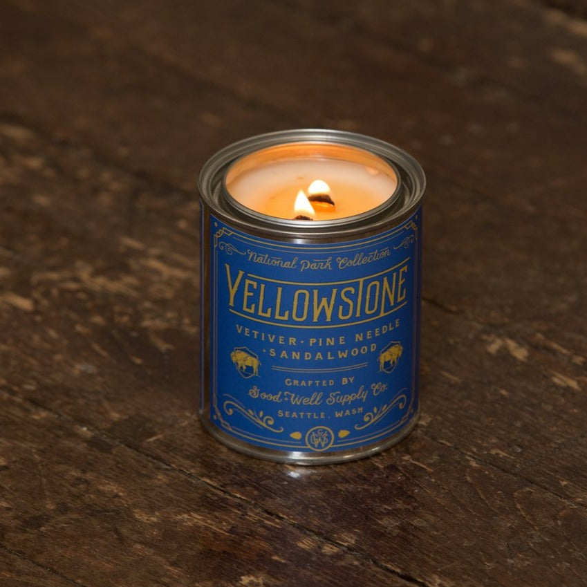 Yellowstone National Park Candle Good & Well Supply Co