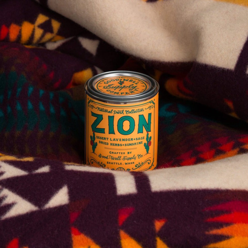 Zion National Park Candle Good & Well Supply Co