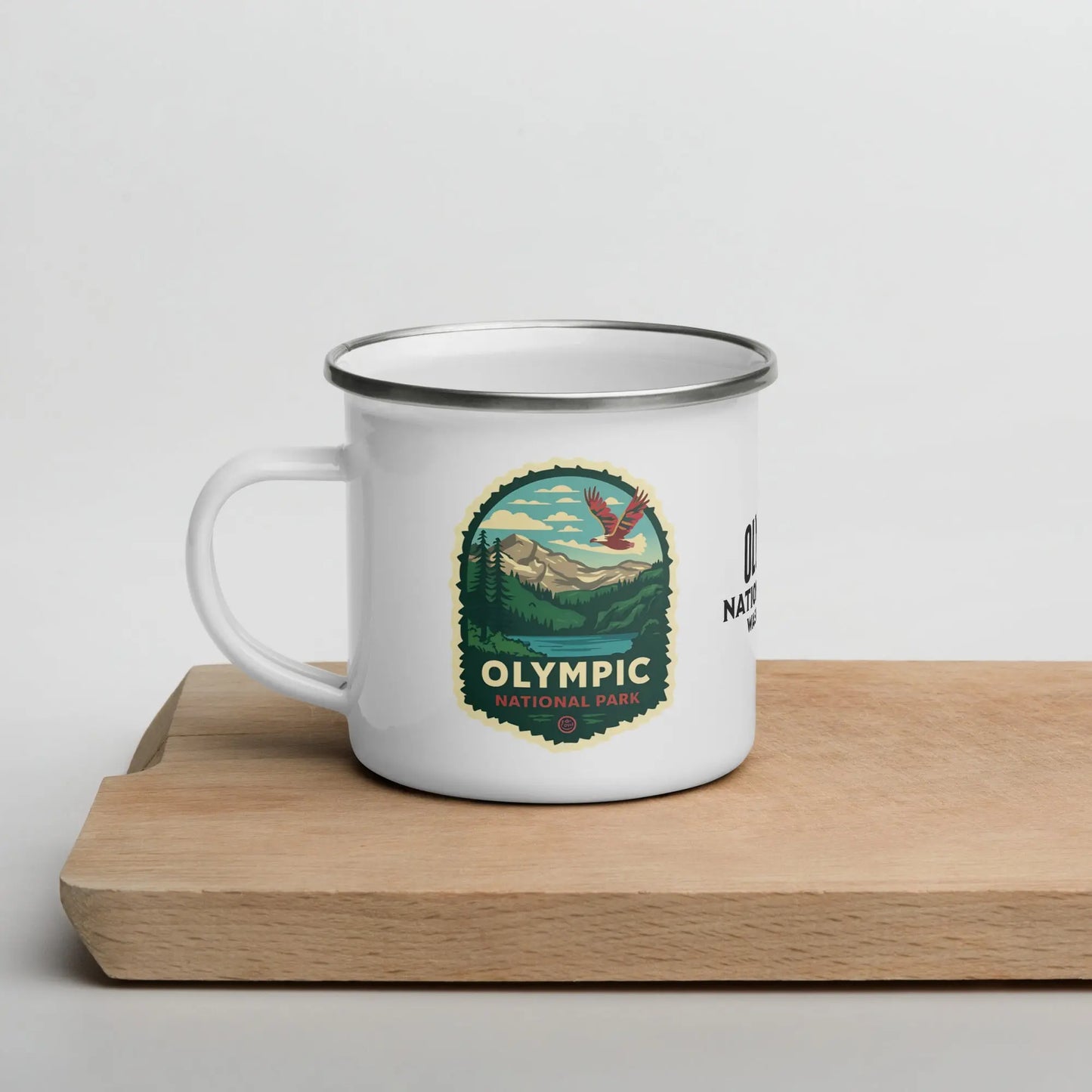 Olympic National Park Durable Enamel Camp Mug - Park Service Apparel