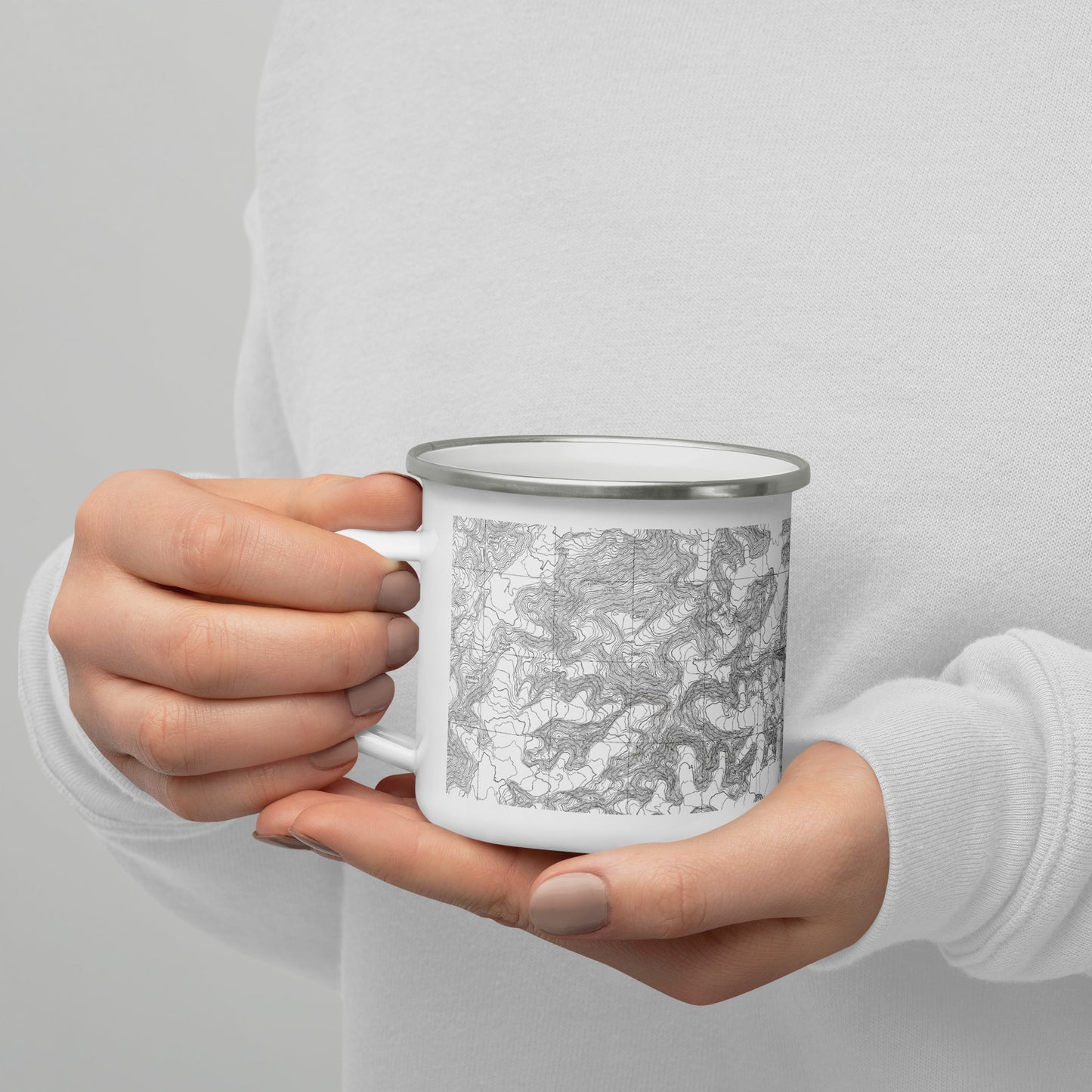 Denali National Park Topographic Camp Mug Park Service Apparel
