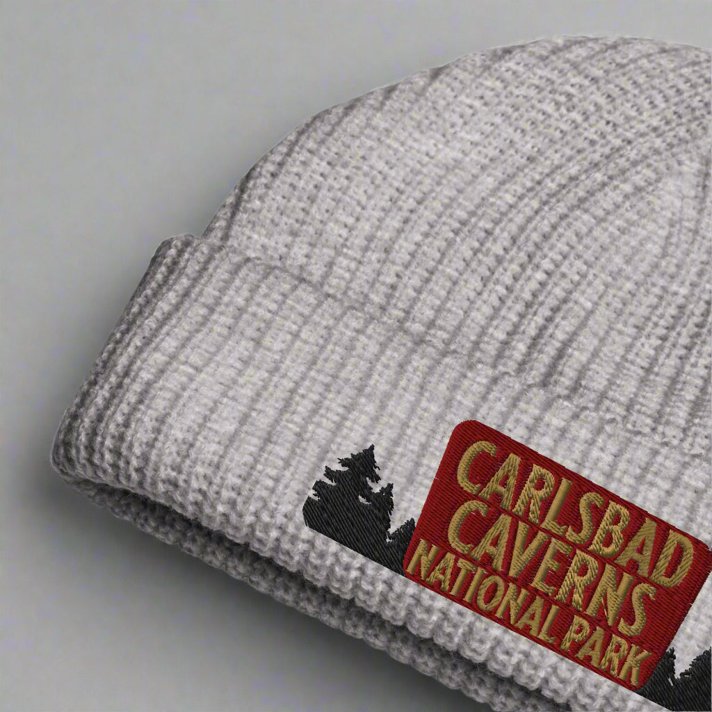 Carlsbad Caverns National Park Fisherman Wharf Style Beanie Winter Hat Park Service Apparel