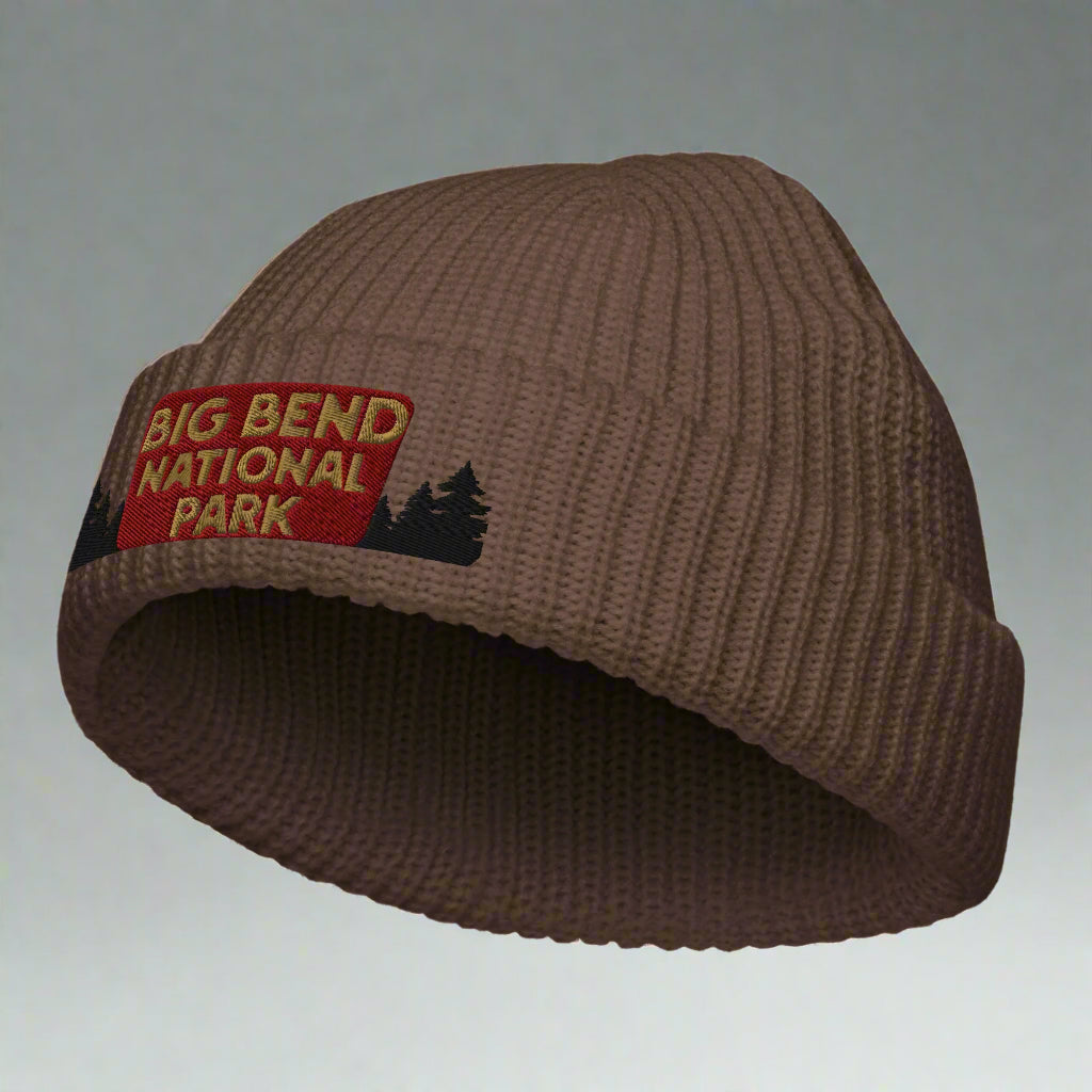 Big Bend National Park Embroidered Beanie Park Service Apparel