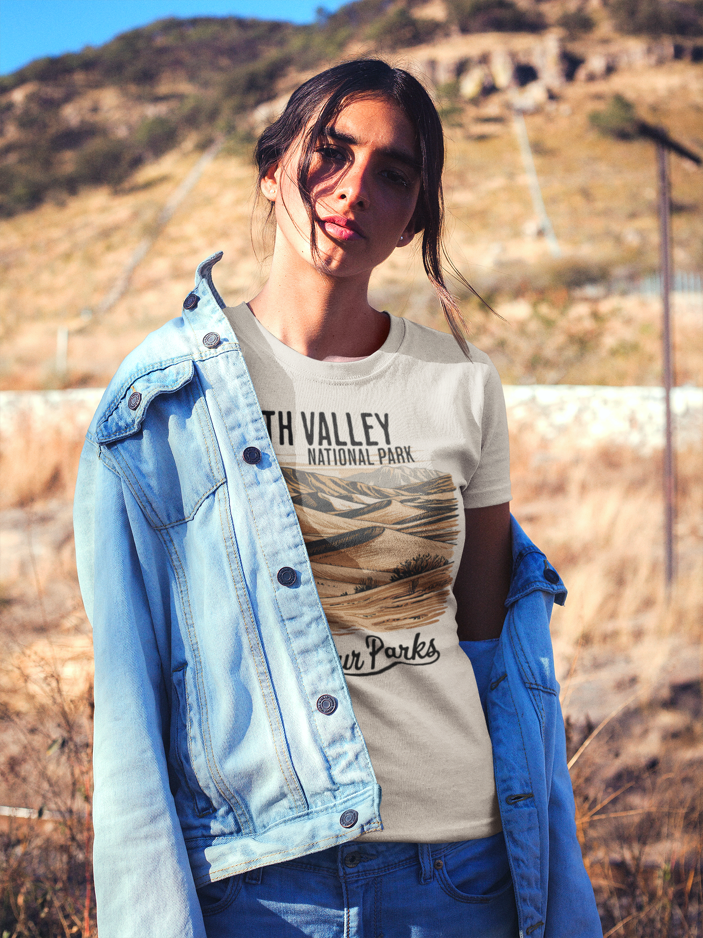 Death Valley Protect Our Parks Unisex Fit Soft T-Shirt Printify