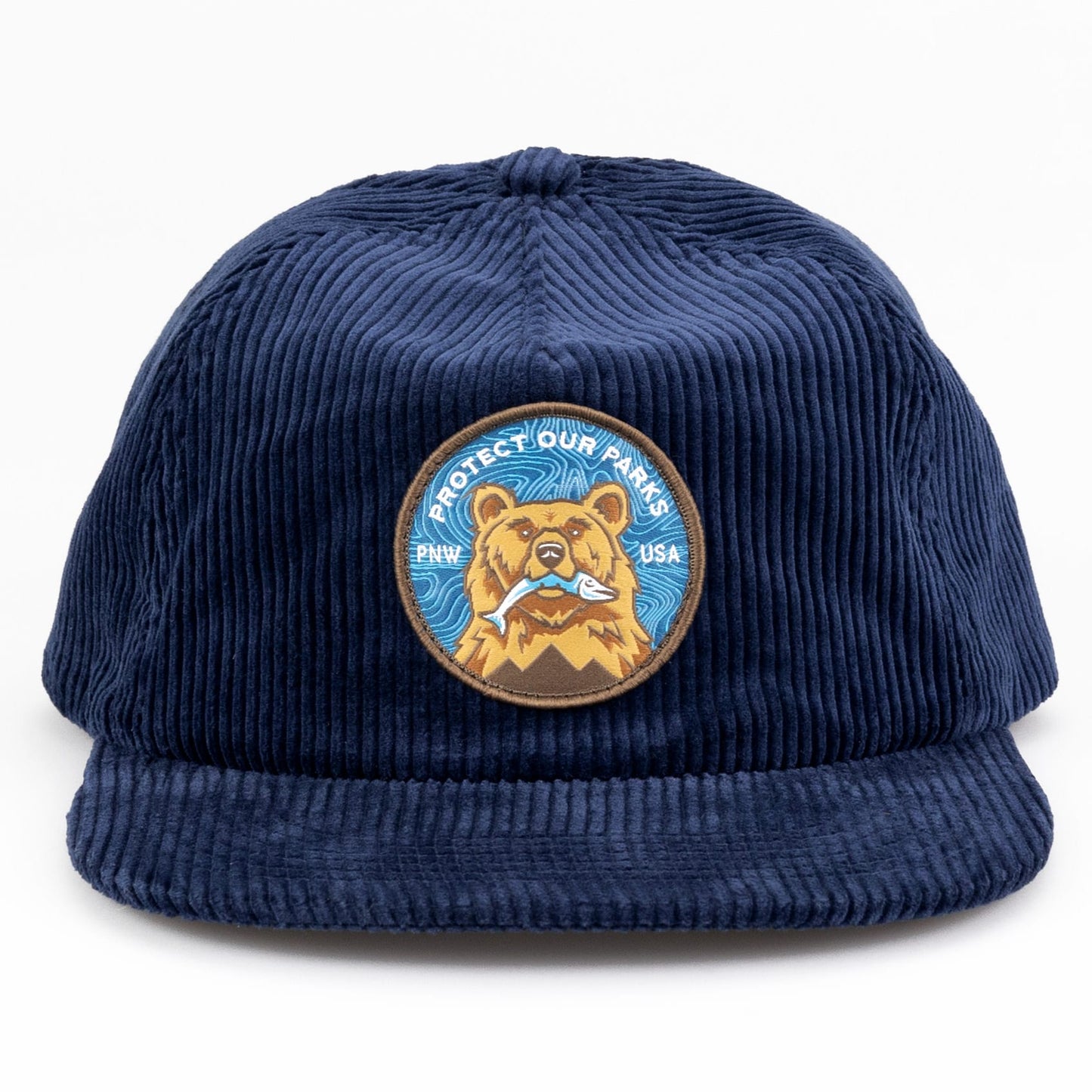 Protect Our Parks Bear Corduroy Cap Rainier Watch